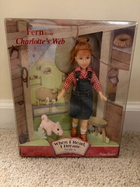 Fern / Charlotte’s Web Collectible Doll, When I Read I Dream Series